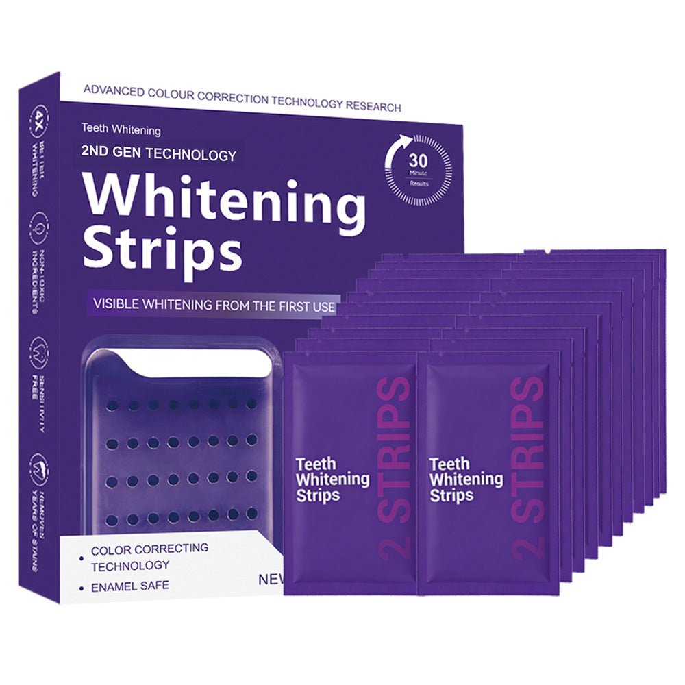 Purple Moisturizing Teeth Whitening Strips - skin Ritual