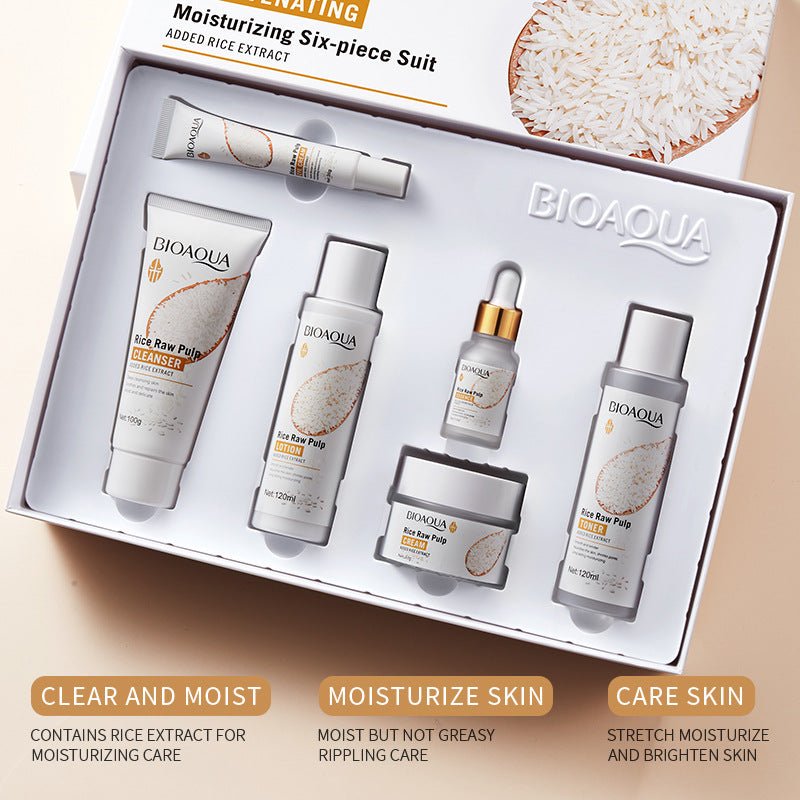 Moisturizing six-piece set - skin Ritual