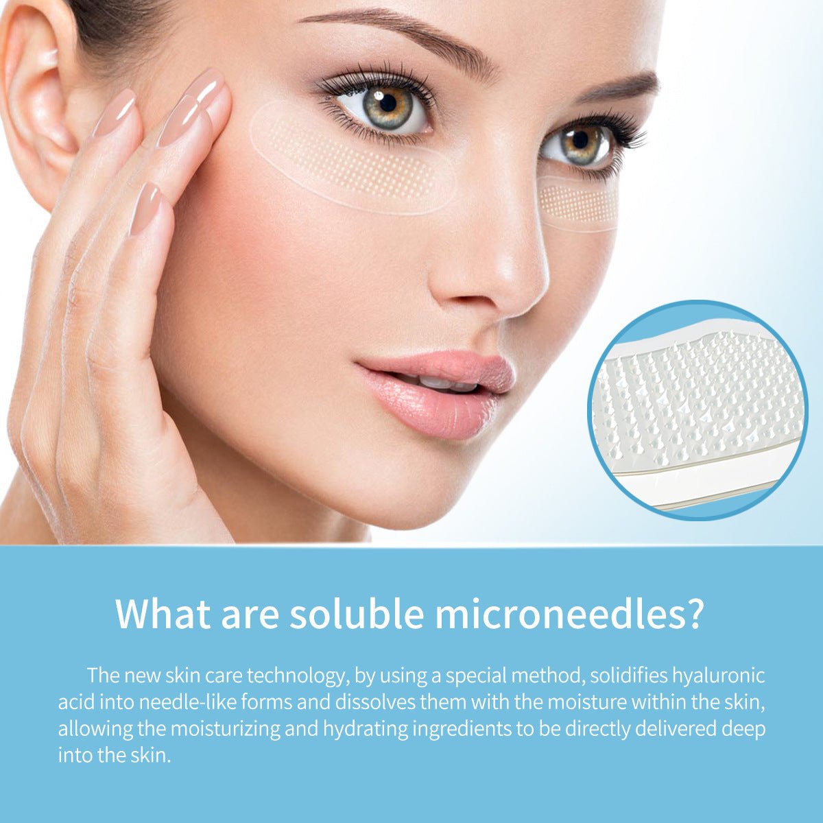Microneedle Eye Patches for Wrinkles and Bags - skin Ritual