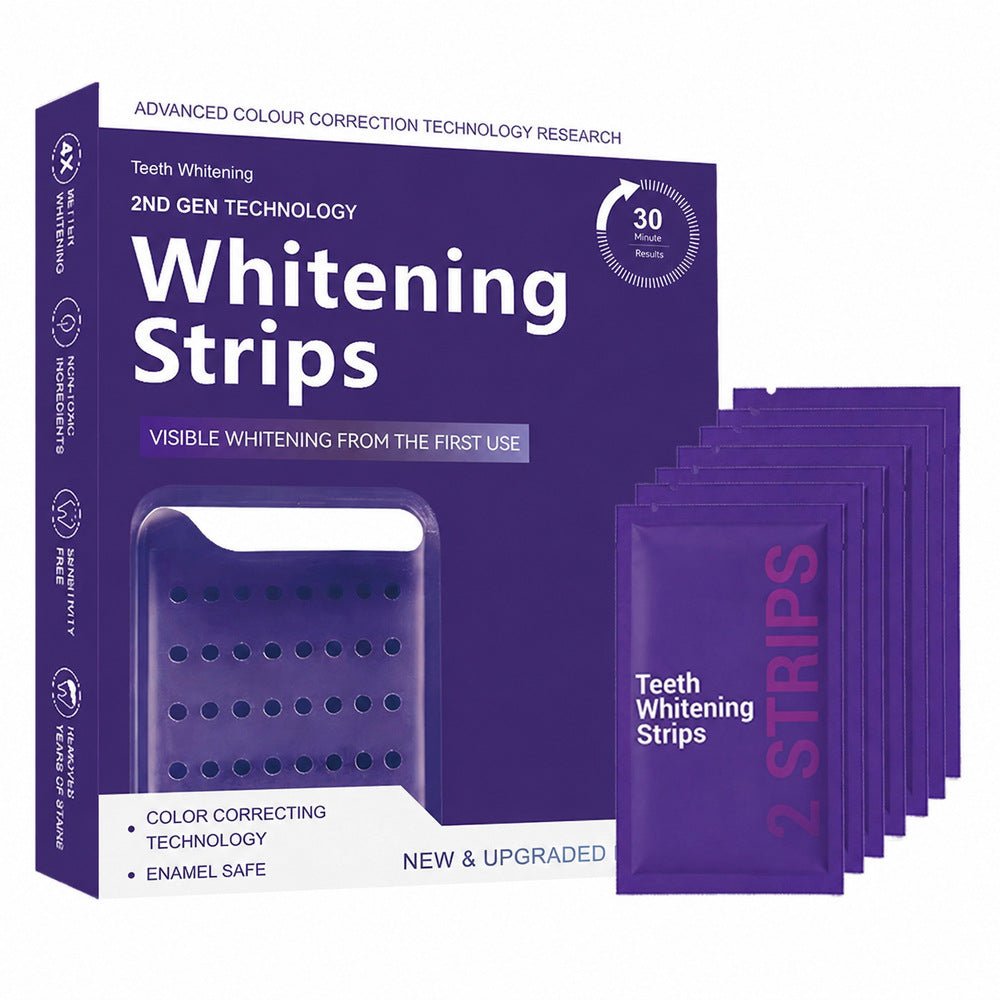 Purple Moisturizing Teeth Whitening Strips - skin Ritual