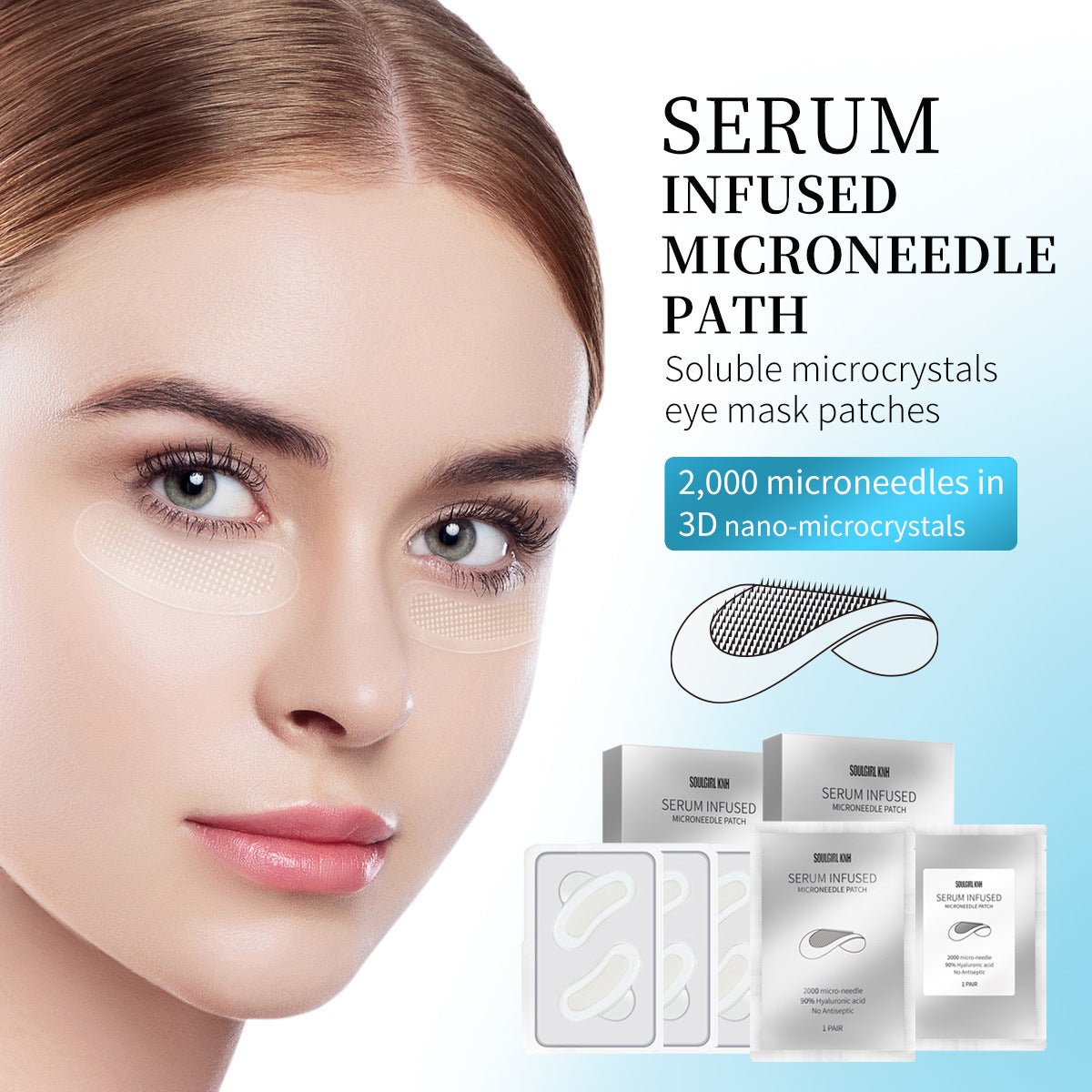 Microneedle Eye Patches for Wrinkles and Bags - skin Ritual