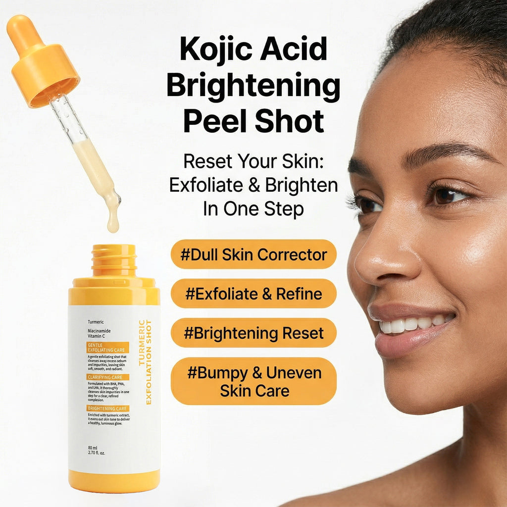 Kojic Acid Turmeric Body Exfoliating Essence with Vitamin C